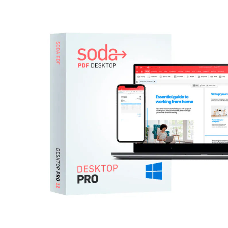 Soda PDF Desktop Pro 14 for PC Windows